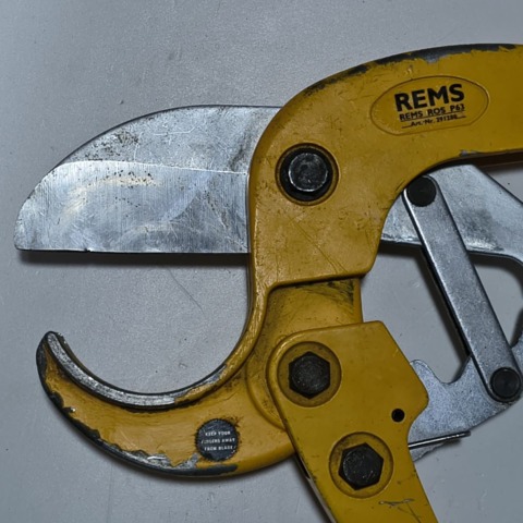 Ножица за PVC тръби REMS ROS P 63 ф63мм