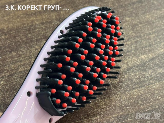 Eлектрическа четка за изправяне на коса HQT-906 FAST HAIR STRAIGHTENER - Image 5