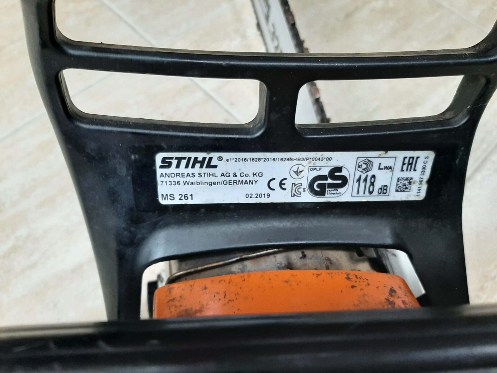 Бензинова резачка STIHL MS 261 - Image 3