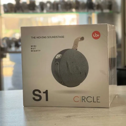 Преносим високоговорител UB+, модел S1 Circle, Bluetooth, Сива