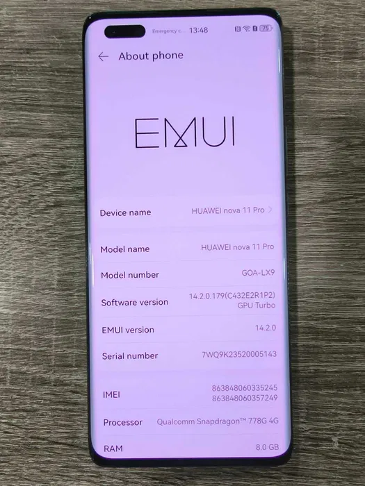 Huawei Nova 11 Pro 256GB 8GB RAM - Image 3