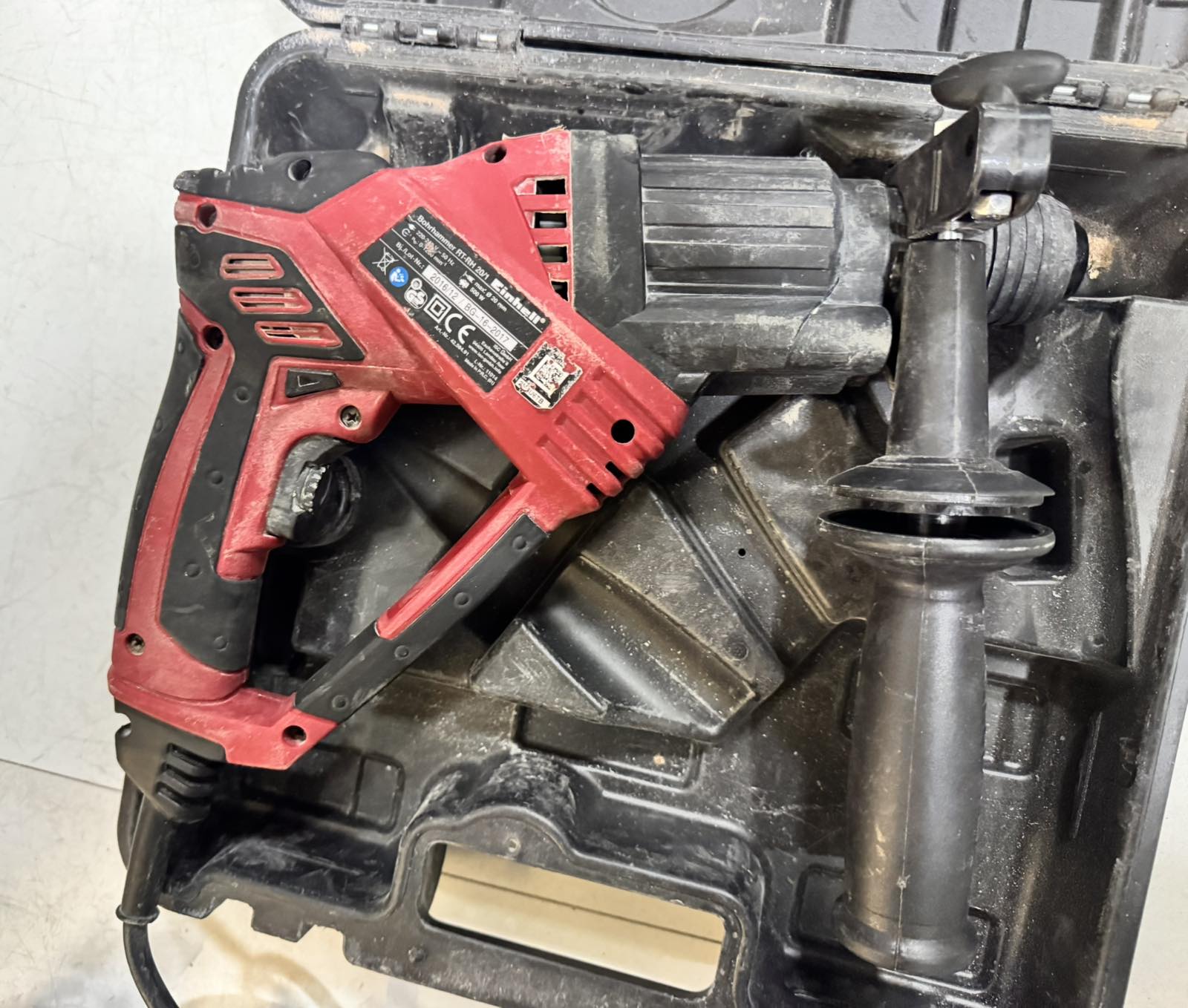 Перфоратор Einhell RT-RH20/1 SDS Plus 500 W 1.6 J 20 мм - Image 9