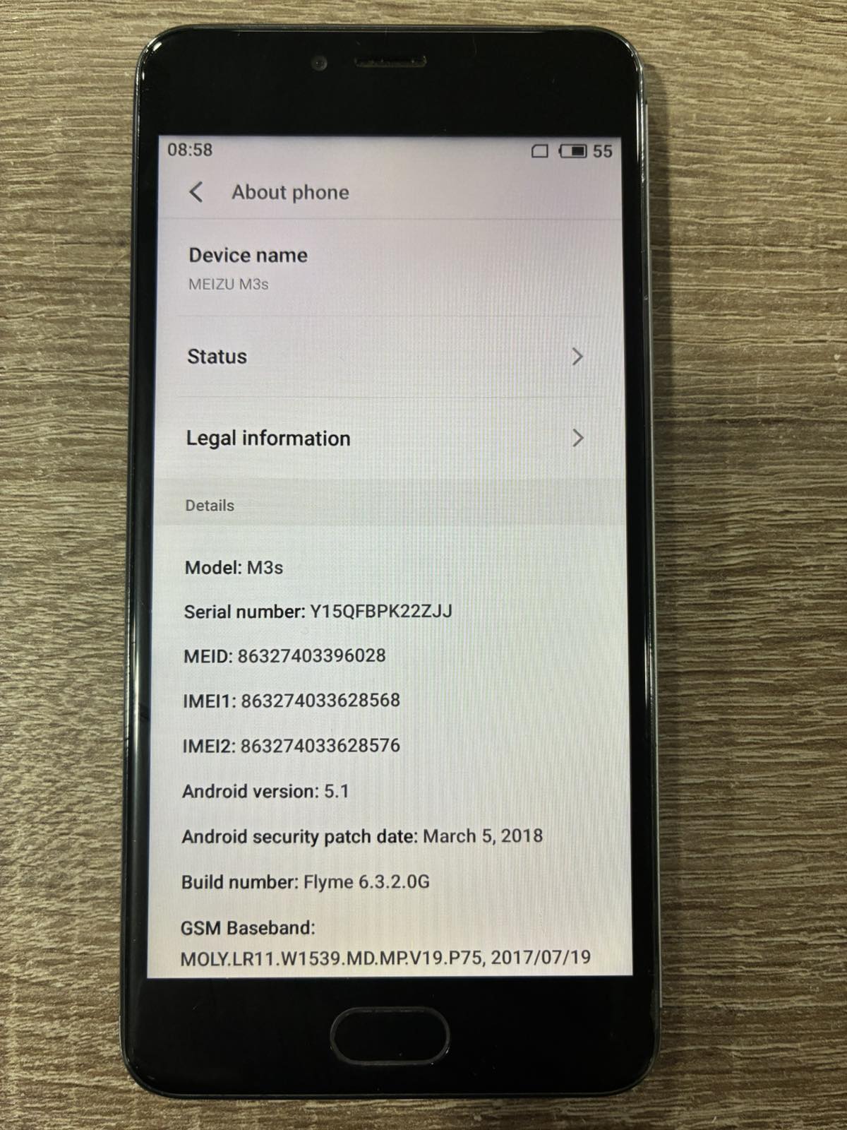 Мобилен телефон Meizu m3s - Image 2
