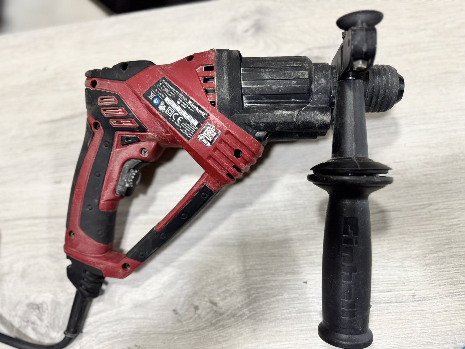 Перфоратор Einhell RT-RH20/1 SDS Plus 500 W 1.6 J 20 мм - Image 6