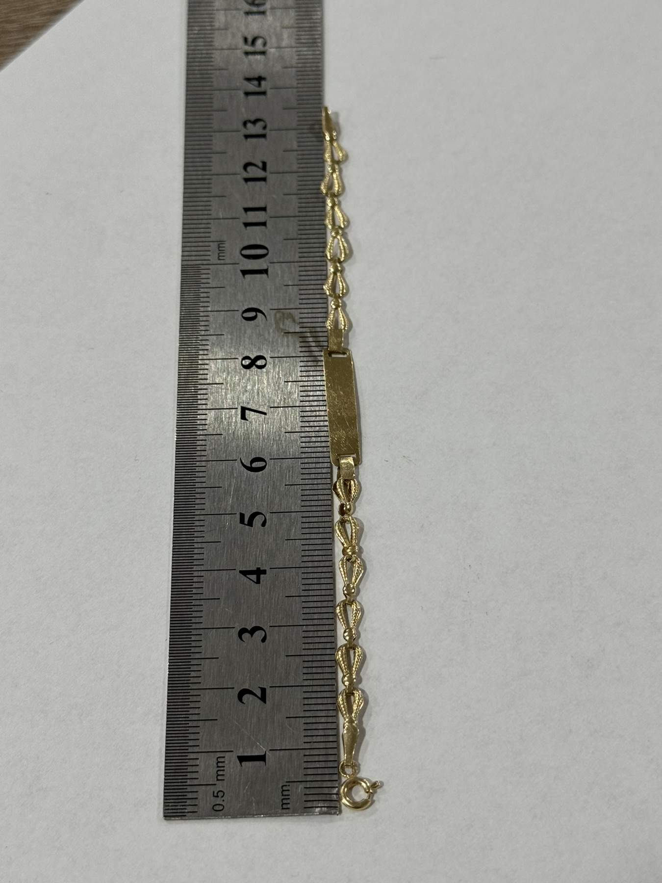 Златна гривна 14K 1.4 гр - Image 5