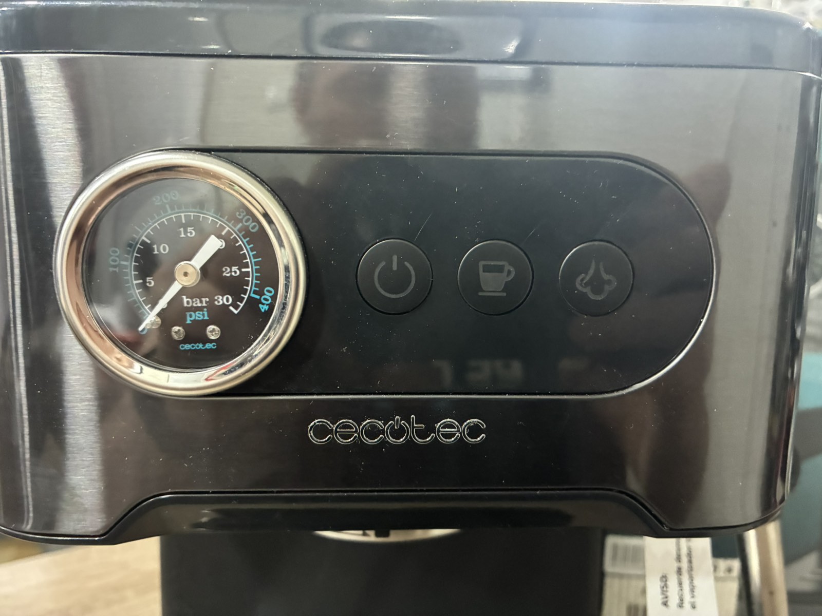 Кафемашина Cecotec 20 Pro Latte, 1,5 л, 20 бара, с контейнер за мляко 550 мл - Image 5