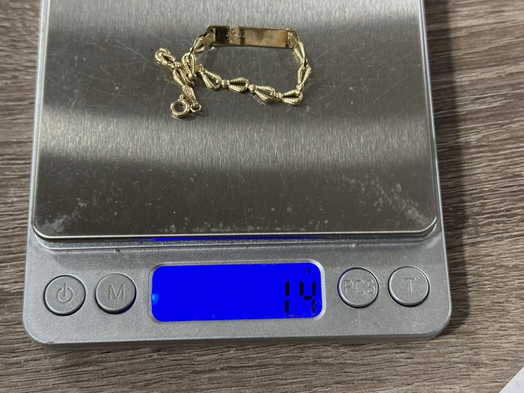 Златна гривна 14K 1.4 гр - Image 6