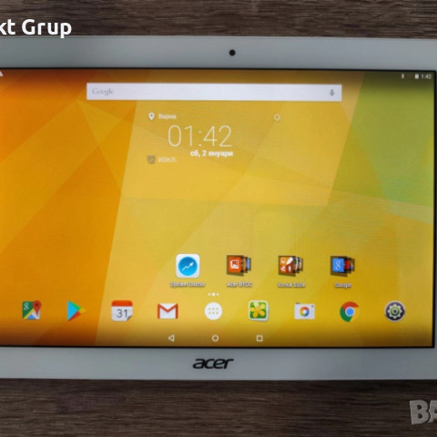Таблет Acer Iconia B3-A20, 10.1" (25.65 cm) HD IPS (1280x800), четири-ядрен MTK MT8163 Cortex A5 1.30 GHz, 1GB RAM, 16GB eMMC, 5.0 & 2.0 Mpix camera, 802.11/n, BT 4.0, Android, 550g