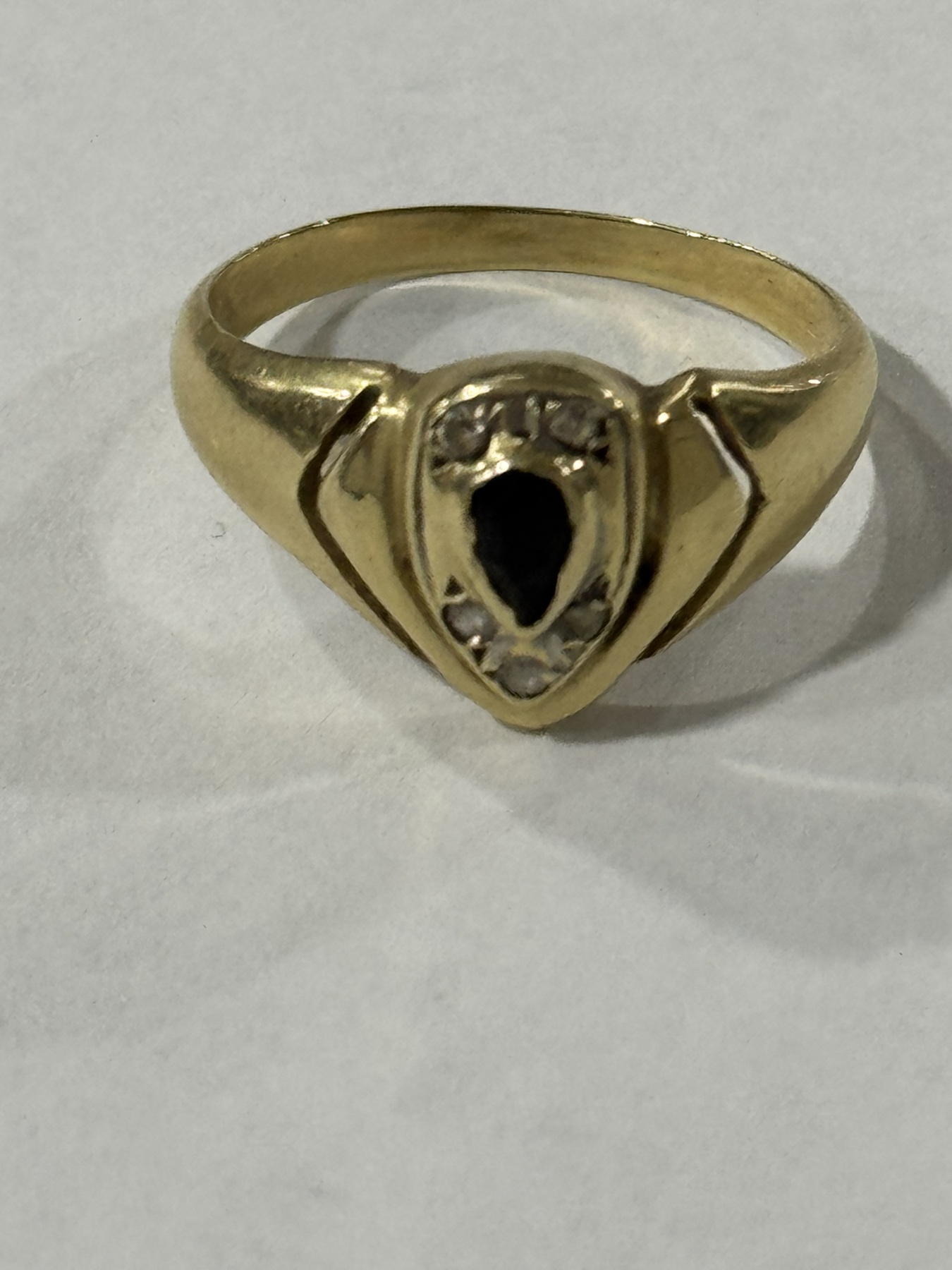 Златен пръстен 14K 2.9 гр