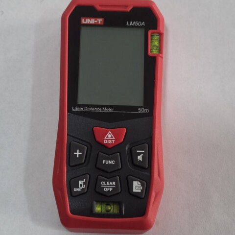 Цифров лазерен далекомер UNI-T, LM50A, 50 м