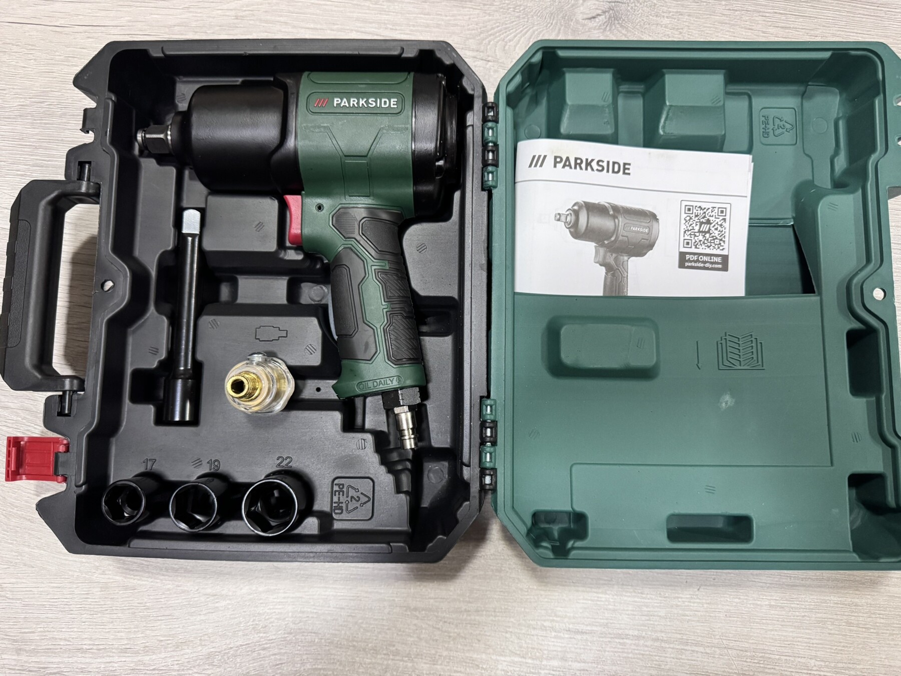 Пневматичен гайковерт PARKSIDE PDSS 850 A1, 850 Nm - Image 2
