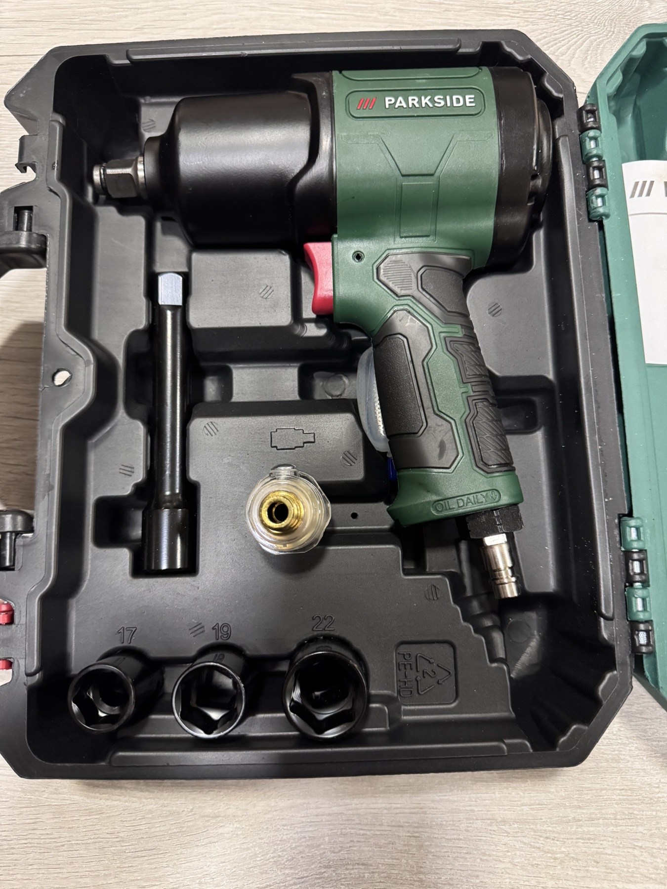 Пневматичен гайковерт PARKSIDE PDSS 850 A1, 850 Nm