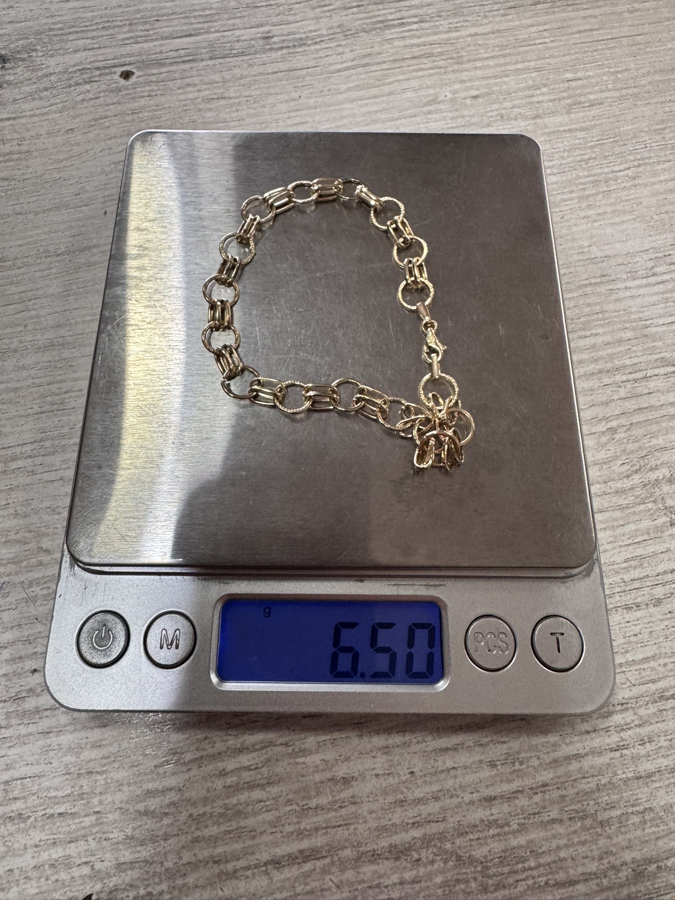 Дамска златна гривна 14К 585 - 6,50 г - Image 4