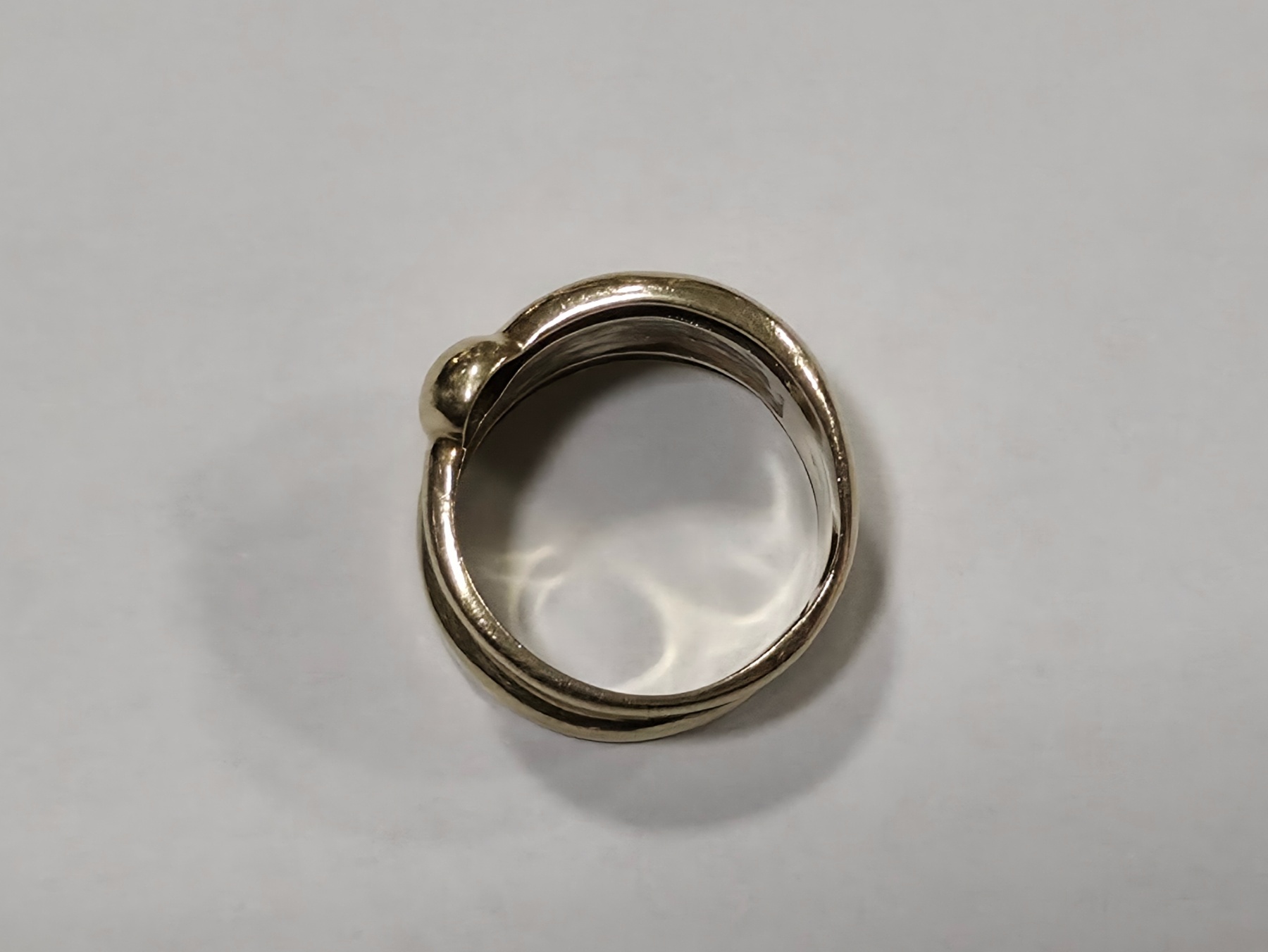 Дамски златен пръстен 14К 585 / 5,90 гр. - Image 5