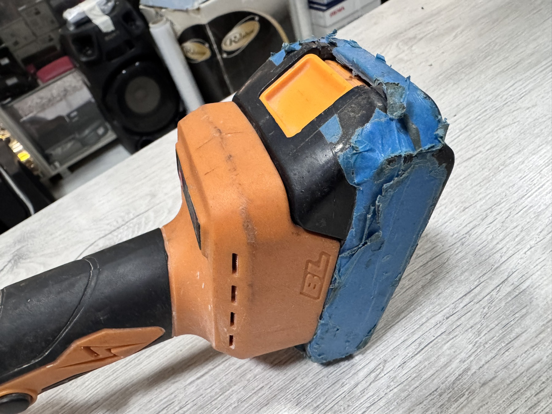 Акумулаторен безчетков ъглошлайф Baukraft BK-BAG69 S 18 V - Image 5
