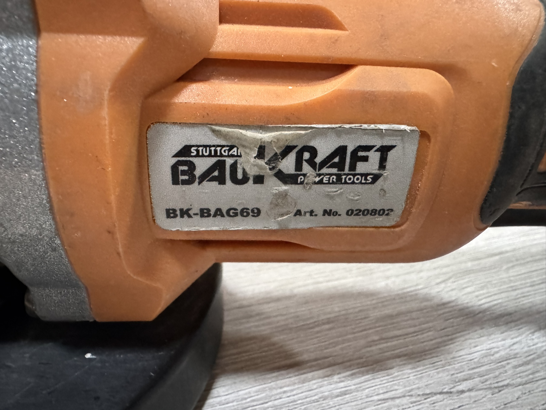 Акумулаторен безчетков ъглошлайф Baukraft BK-BAG69 S 18 V - Image 7