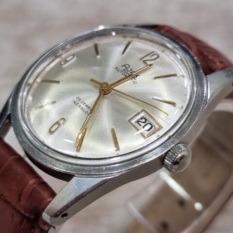 Механичен швейцарски часовник Ajax 25 JEWELS
