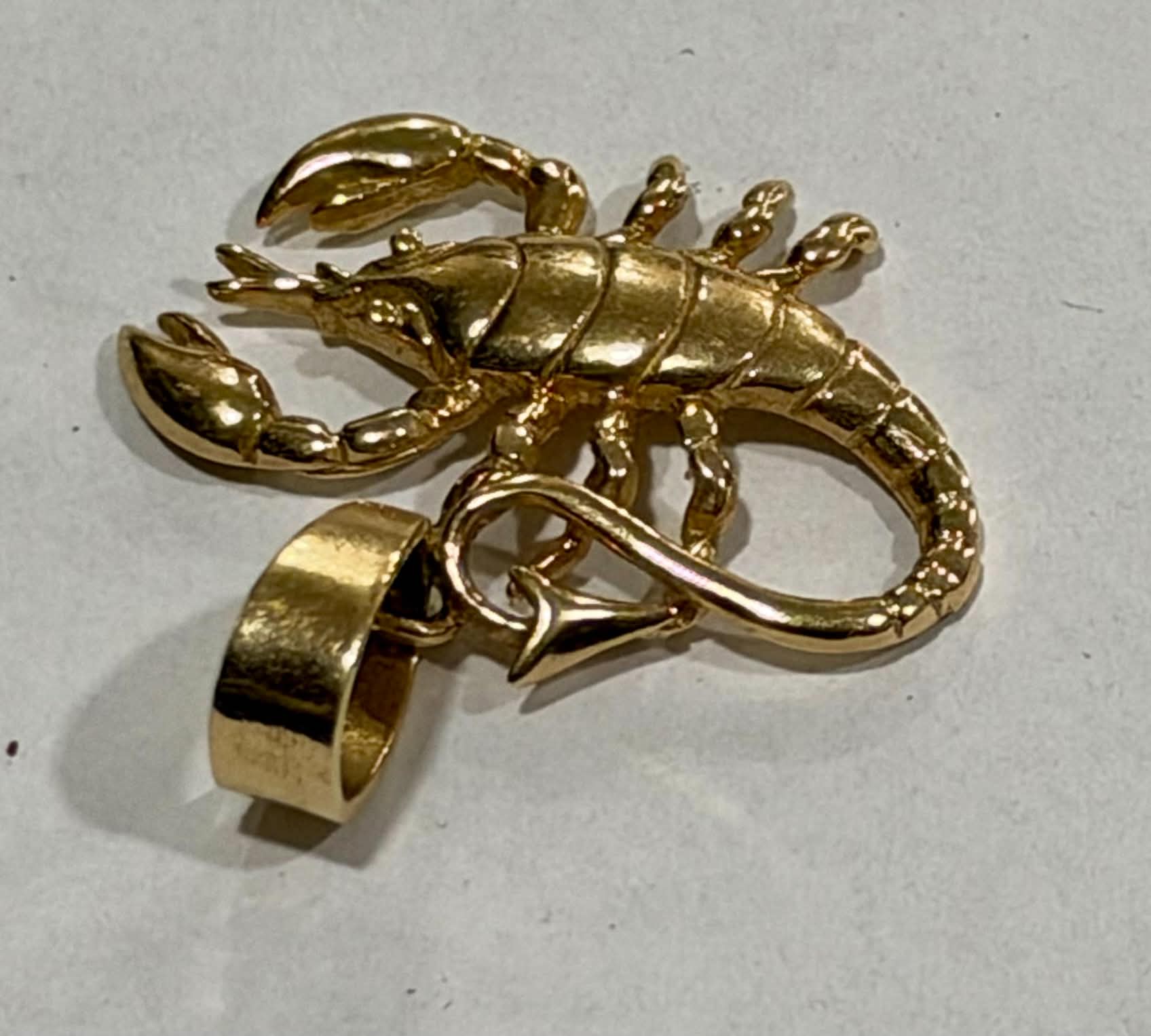 Златна висулка скорпион 14карата 5.25грама - Image 7